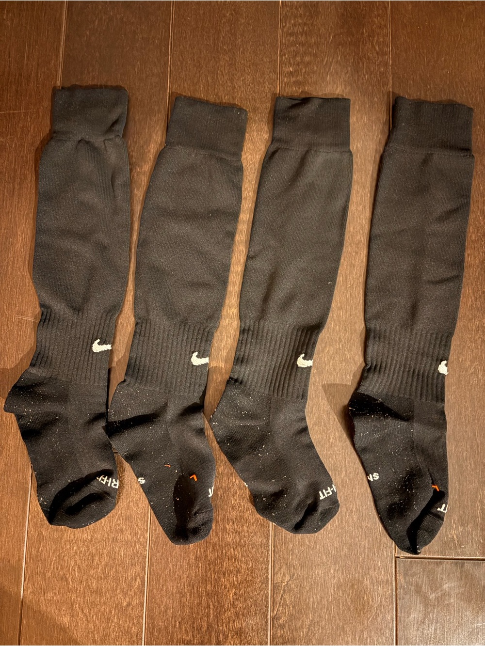 Black Nike M Knee High Baseball Socks